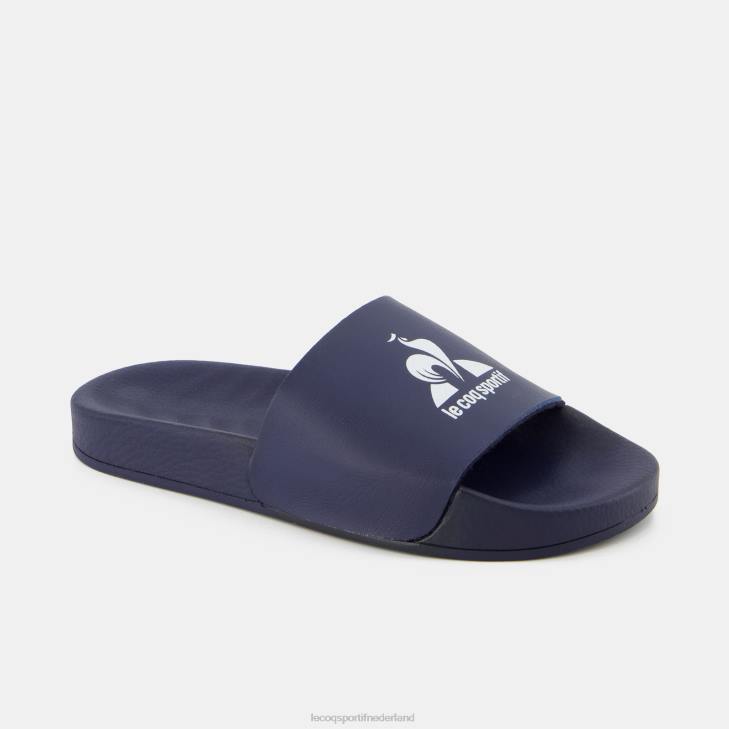 schoenen LDBJ424 kinderen Le Coq Sportif dia\s gemaakt in frankrijk blauw