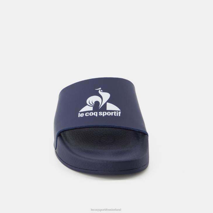 schoenen LDBJ424 kinderen Le Coq Sportif dia\s gemaakt in frankrijk blauw