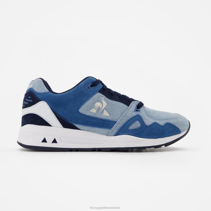 schoenen LDBJ532 Heren Le Coq Sportif schoen lcs r1000 denimblauw