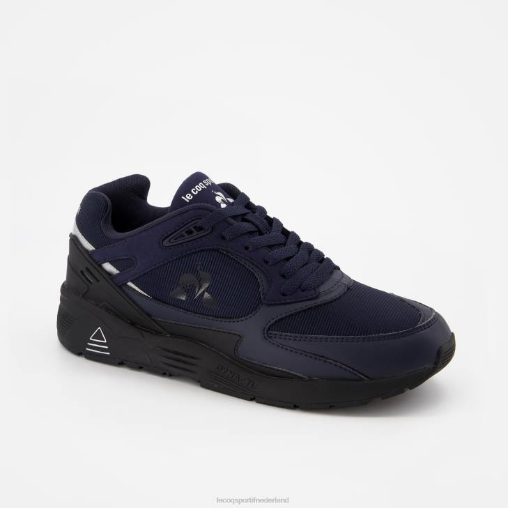 schoenen LDBJ542 Heren Le Coq Sportif schoen lcs r1100 zwarte zool blauw