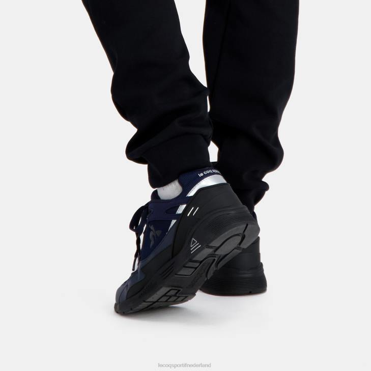 schoenen LDBJ542 Heren Le Coq Sportif schoen lcs r1100 zwarte zool blauw