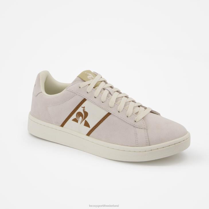 schoenen LDBJ551 Heren Le Coq Sportif schoen klassiek zacht ripstop wit