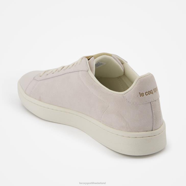 schoenen LDBJ551 Heren Le Coq Sportif schoen klassiek zacht ripstop wit