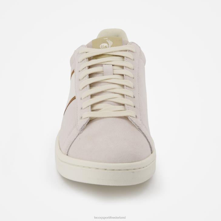 schoenen LDBJ551 Heren Le Coq Sportif schoen klassiek zacht ripstop wit