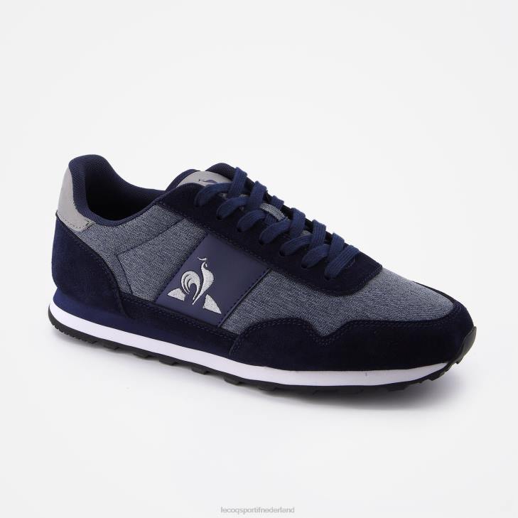 schoenen LDBJ554 Heren Le Coq Sportif schoen astra klassiek blauw
