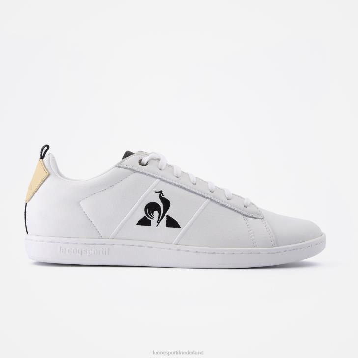 schoenen LDBJ564 Heren Le Coq Sportif schoen courtklassiek wit
