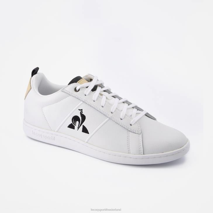 schoenen LDBJ564 Heren Le Coq Sportif schoen courtklassiek wit