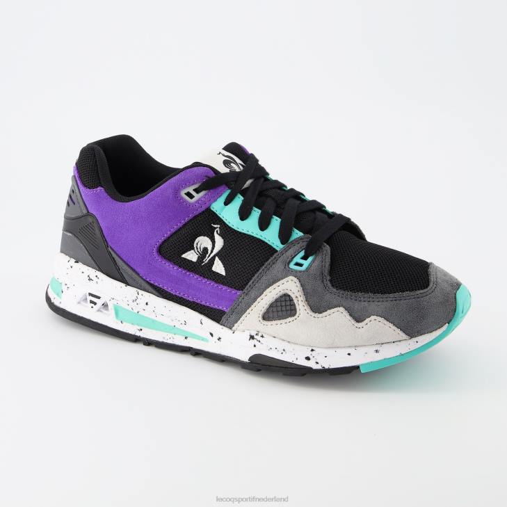 schoenen LDBJ579 Heren Le Coq Sportif schoen lcs r1000 jaren negentig zwart
