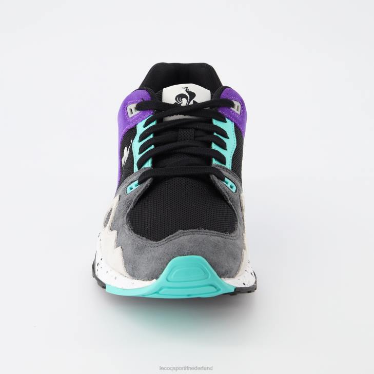 schoenen LDBJ579 Heren Le Coq Sportif schoen lcs r1000 jaren negentig zwart