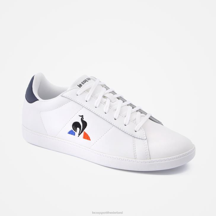 schoenen LDBJ588 Heren Le Coq Sportif schoen courtset wit