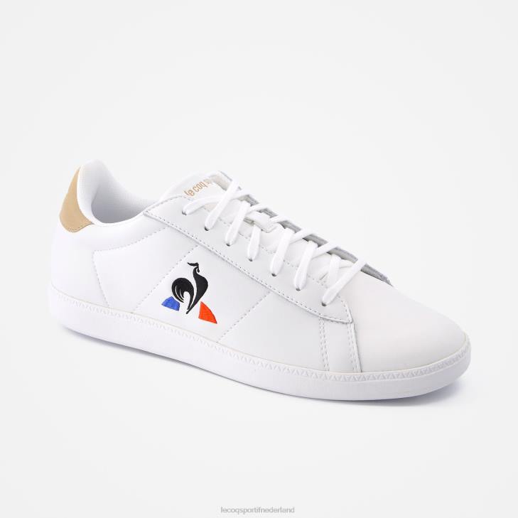 schoenen LDBJ589 Heren Le Coq Sportif schoen courtset wit