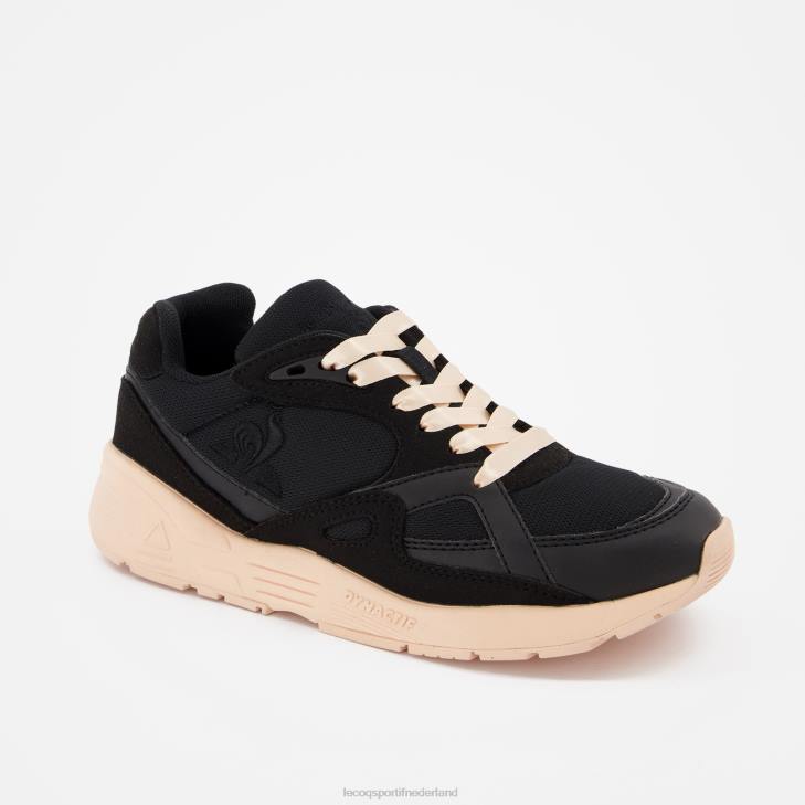 schoenen LDBJ622 vrouwen Le Coq Sportif schoen lcs r850 w street satijn zwart