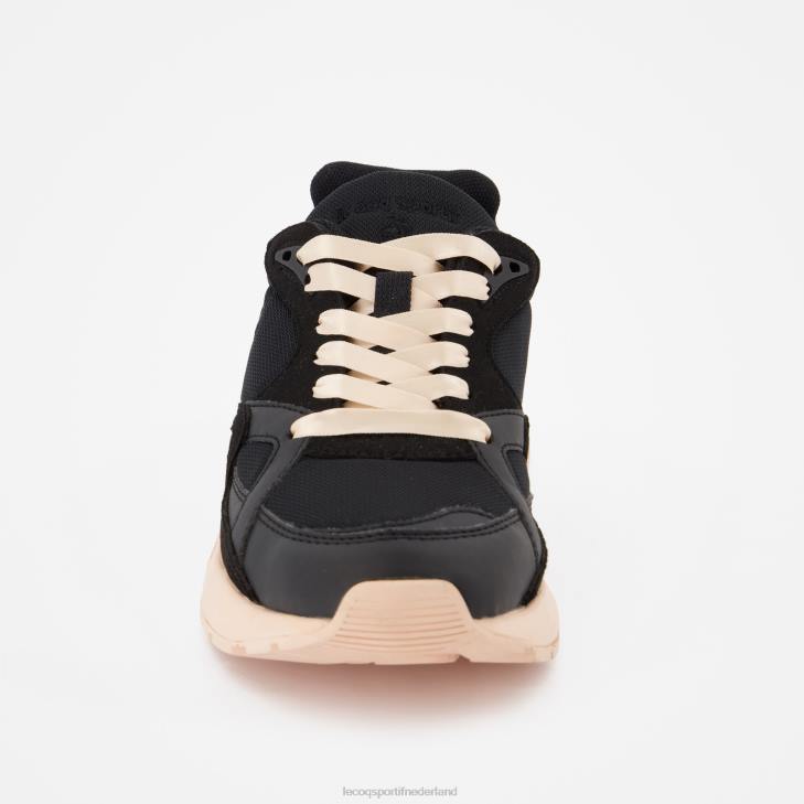 schoenen LDBJ622 vrouwen Le Coq Sportif schoen lcs r850 w street satijn zwart