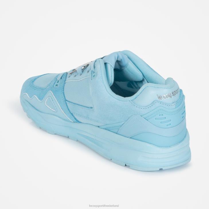 schoenen LDBJ634 vrouwen Le Coq Sportif schoen lcs r1000 w bijoux blauw