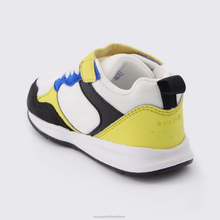 schoenen LDBJ672 kinderen Le Coq Sportif schoen lcs r500 baby sport wit