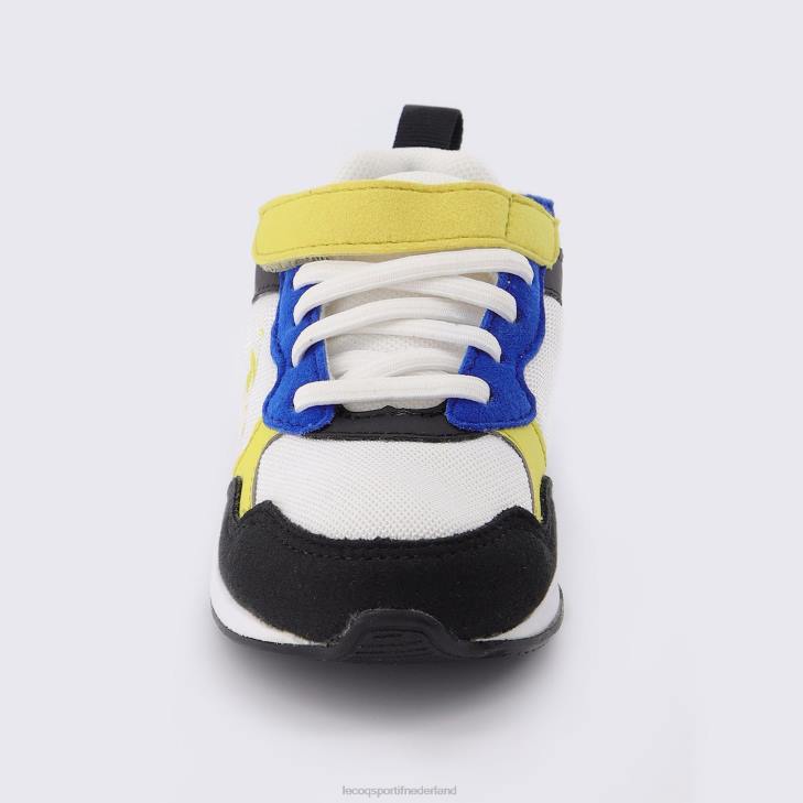 schoenen LDBJ672 kinderen Le Coq Sportif schoen lcs r500 baby sport wit