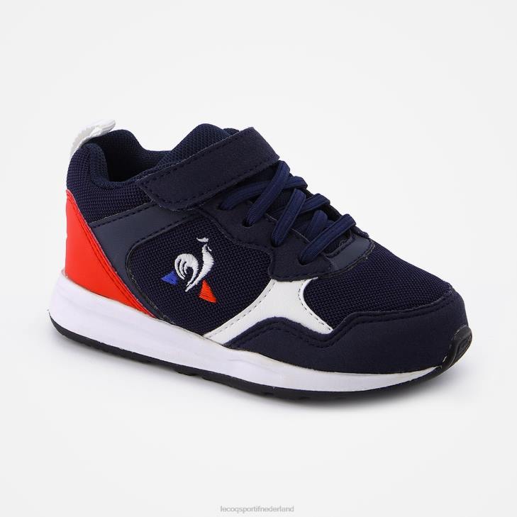 schoenen LDBJ675 kinderen Le Coq Sportif schoen lcs r500 babyblauw