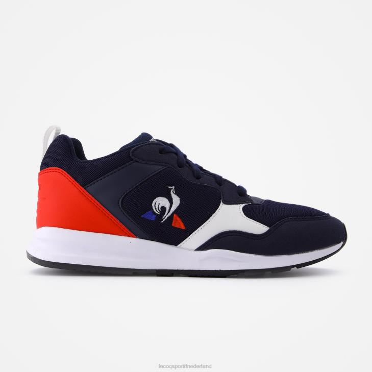 schoenen LDBJ676 kinderen Le Coq Sportif schoen lcs r500 junior blauw