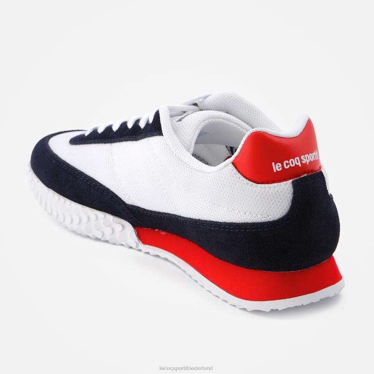 schoenen LDBJ681 kinderen Le Coq Sportif schoen veloce junior wit