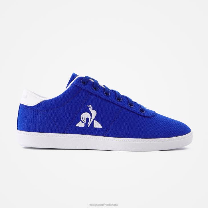 schoenen LDBJ682 kinderen Le Coq Sportif schoen court one junior blauw