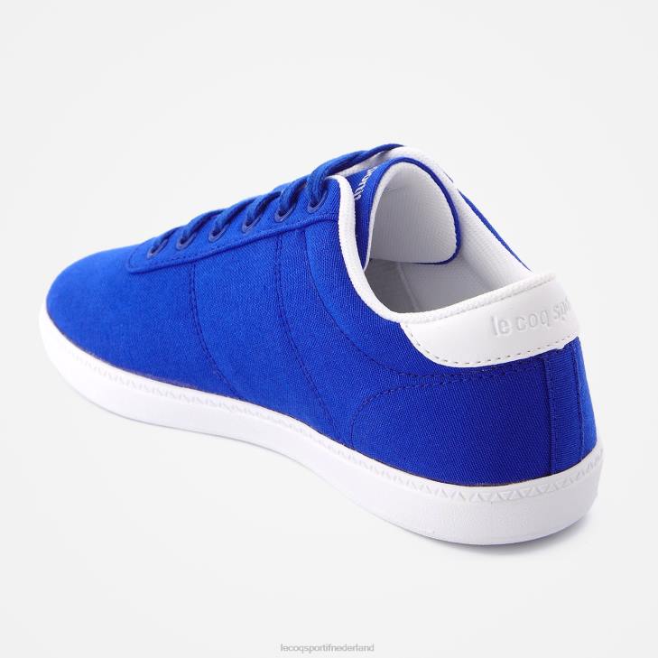 schoenen LDBJ682 kinderen Le Coq Sportif schoen court one junior blauw