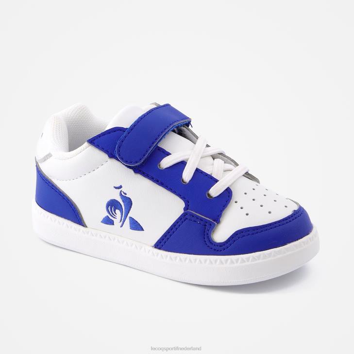 schoenen LDBJ683 kinderen Le Coq Sportif schoen breakpoint babymeisje sport wit
