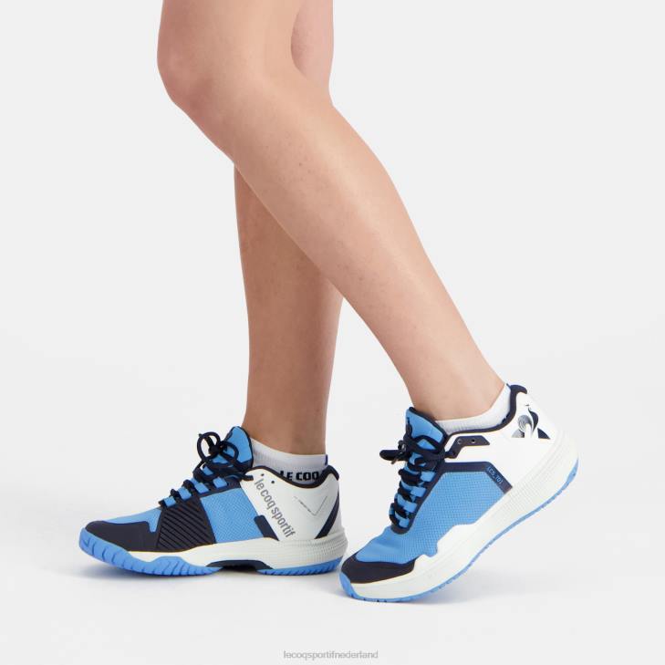 schoenen LDBJ707 Heren Le Coq Sportif schoen futur lcs t01 geheel blauw